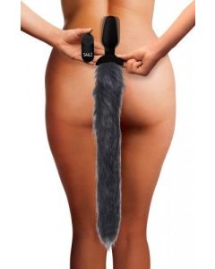 Vibrerende Buttplug Met Staart - Vos