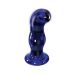 Vibrerende Glazen Buttplug Gleaming - Blauw