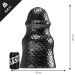 Stretch'r Scaly Buttplug XL - Zwart Stretch'r Scaly Buttplug XL - Zwart