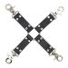 Kiotos BDSM Hogtie - Zwart Kiotos BDSM Hogtie - Zwart