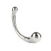 Curvy RVS Dubbele Dildo - Mr Steel Curvy RVS Dubbele Dildo - Mr Steel