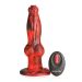Creature Cocks Stuwende en Vibrerende Dildo met Afstandsbediening - Hel-Wolf