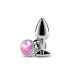 NS Novelties Buttplug met Diamant Rear Assets Small - Roze NS Novelties Buttplug met Diamant Rear Assets Small - Roze
