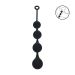 Siliconen Waterdrop Anal Balls Zwart XL - 50 mm