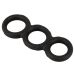 Triple Cock Ring - Zwart Triple Cock Ring - Zwart
