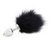 Buttplug van RVS met Staart Buttplug van RVS met Staart