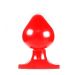 Butt Plug Big Boy 19 x 10,8 cm - Rood