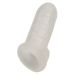 Rebel Penissleeve met Testikelring Transparant - 16.5 cm