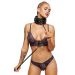 Zado Halsband met Riem Inclusief Slot met Sleutels