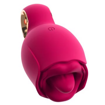 You2Toys Likkende en Roterende Tong Vibrator Oral Fun - Roze