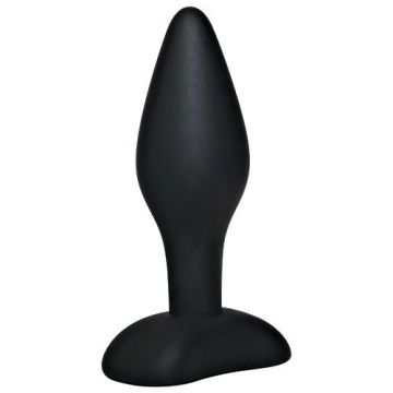 Zwarte Silicone Buttplug