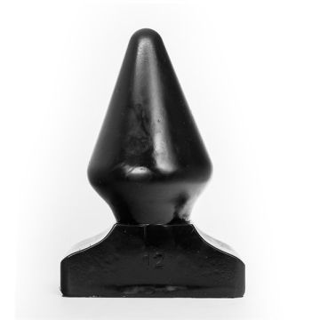 All Black Buttplug Zwart - 23 cm