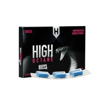 High Octane Titan Erectiepillen - 6 caps