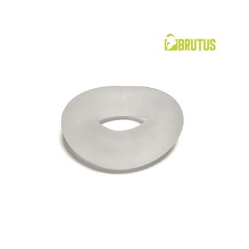 Ice Silasoft Silicone Ergo Cockring Brutus - Transparant