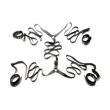 Leren Bed Restraint Set