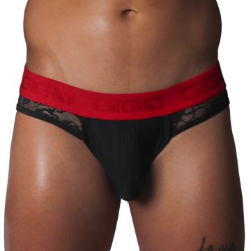 Gigo Romantic Slip Jock - Zwart