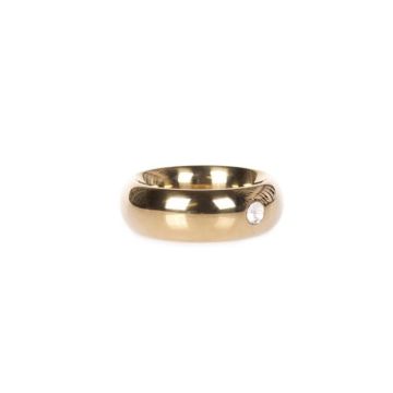 Kiotos Donut Cockring met Sierraad Goud - 45 mm
