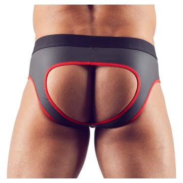 Svenjoyment Jockstrap met Rits - Zwart