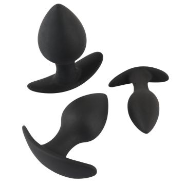 3-Delige Anaal Trainer Set - Zwart