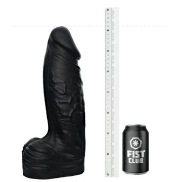 Fist Club STRETCHPIG Dildo Zwart 36 x 9 cm