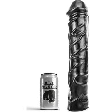 Grote Zwarte Realistische Dildo - 33 cm