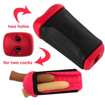 Masturbator CockBlock FROT Massager - Rood