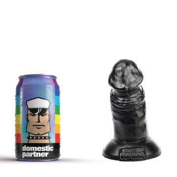 Domestic Partner Mini Dildo Detonator Zwart - 12 cm