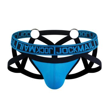 Jockmail Fetish Jockstrap - Blauw