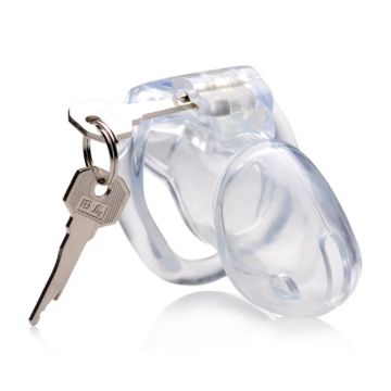 Peniskooi met Sleutels Clear Captor - Medium