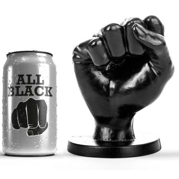 All Black Fist Plug M - Zwart