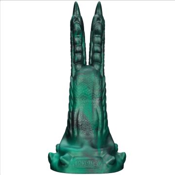 Monster Dildo Savage Charm Double Claw - Donker Groen