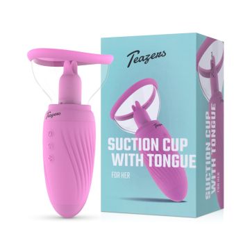 Teazers Zuignap met Clitoris Vibrator