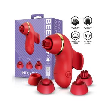 Multifunctionele Vibrator IntoYou Beeny - Rood