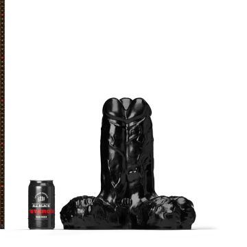 All Black Steroid Gape, Set And Match Dildo - 30 cm
