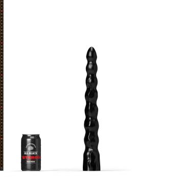 All Black Steroid Sabre Dildo - 39 cm - Zwart