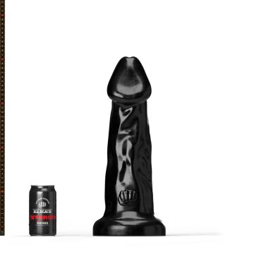 All Black Steroid Dildo Olympus - 45.5 cm Zwart