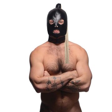 Bondagemasker met Blonde Paardenstaart