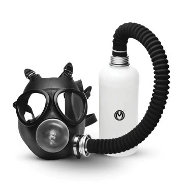 Gasmasker Set Overload Stroker - Zwart
