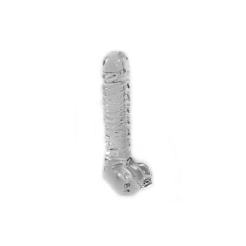 Kiotos Glazen Dildo Clear Penis Big - 20 cm