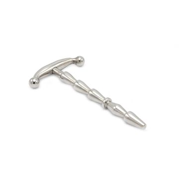 Kiotos Penisplug Pinned XL - Zilver