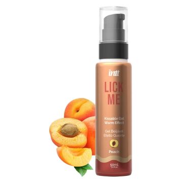 Intt Eetbare Gel Lick Me Peach - 50 ml