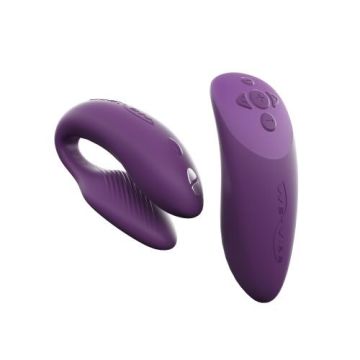 We-Vibe Chorus Koppelvibrator met App- en Afstandsbediening - Paars