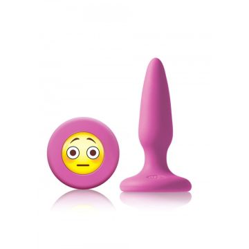 Roze Buttplug Mojis OMG - 8.5 cm