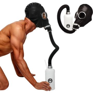 Dark Inhaler Gasmasker met Fles