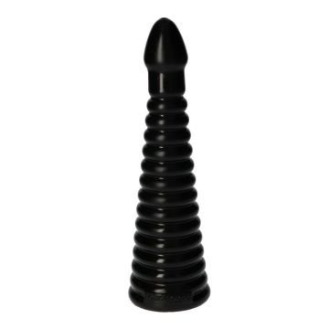 Lusty Anaal Dildo Tito - Zwart - 26 cm