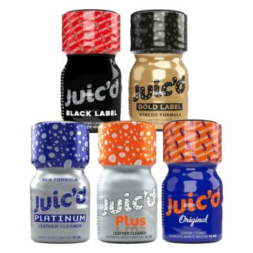 Juic'd 10 ml Poppers - 5-Pack