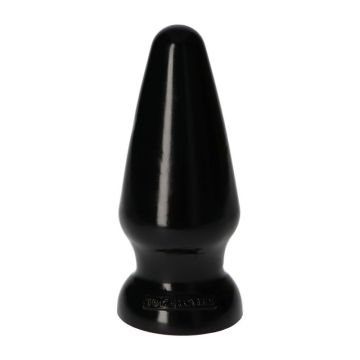 Lusty XXL Buttplug Adamo - Zwart - 16,5 cm
