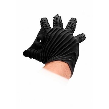 Masturbatie Handschoen - Zwart