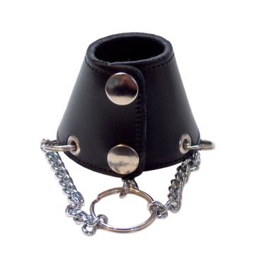 Mister B Leren Parachute met Kettingen