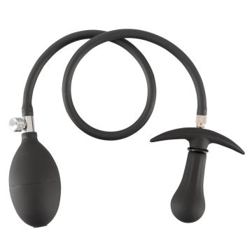 Opblaasbare Buttplug met Binnenbal